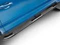 Black Oval Bent End Side Step Bars Z22857