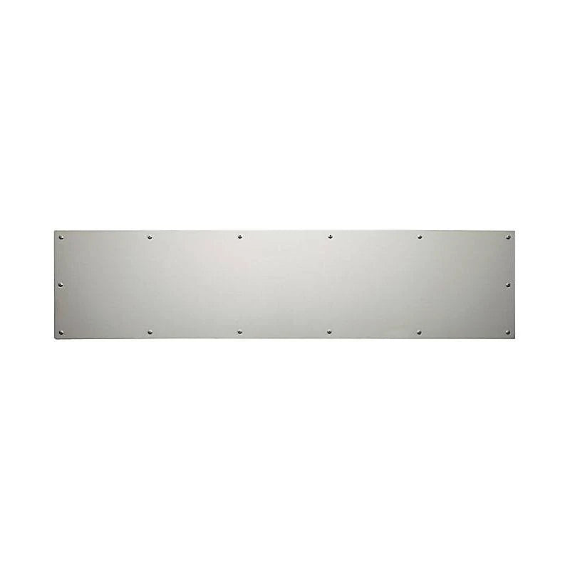 Satin Nickel Solid Brass Kick Plate L648111
