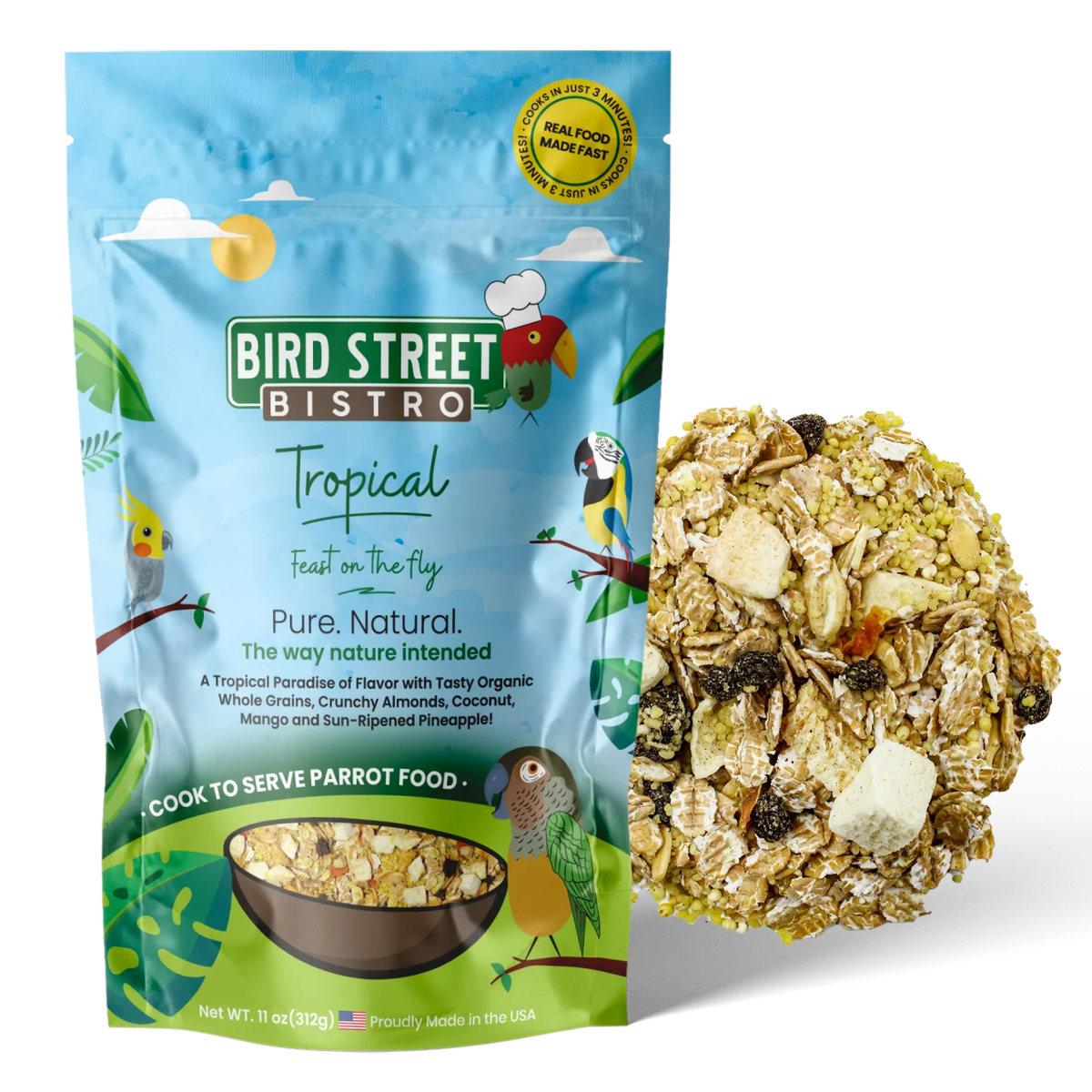 Natural Parrot Food R21649