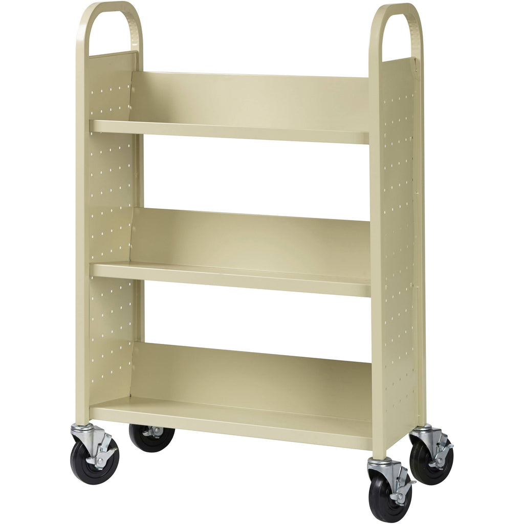 Single Sided Book Cart L4068