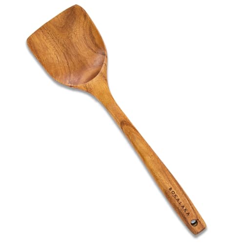 10 Pcs Natural Teak Wooden Kitchen Utensils Set S73587