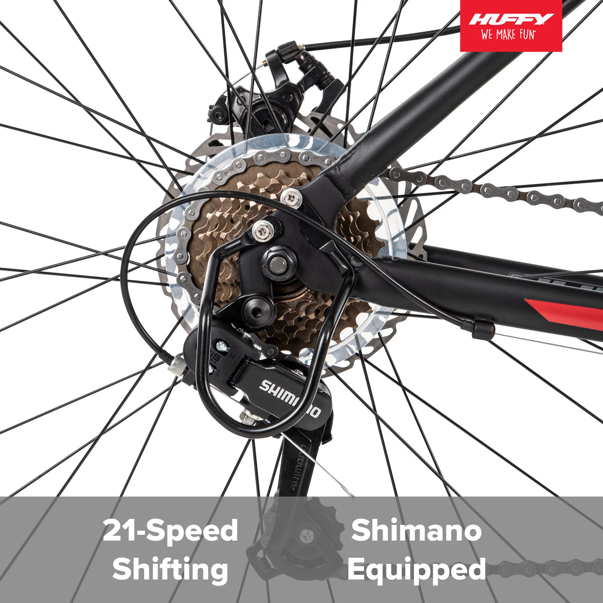 Black and Red 27.5 in. Mountain Bike G9716