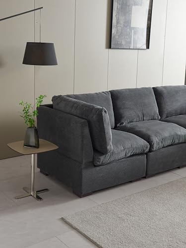 Oversized Modular 6 Seaters Cloud Sectional Sofa with Reversible Chaises R313