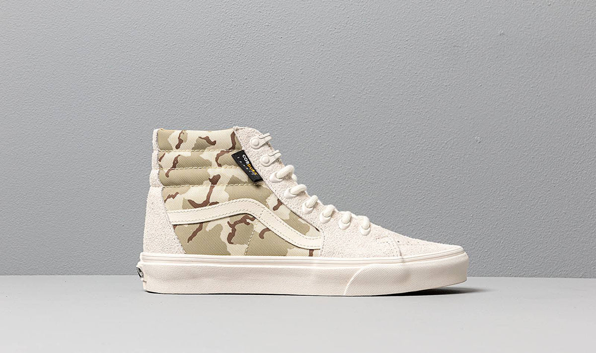 White Asparagus Camo Sk8-Hi Shoes P10844