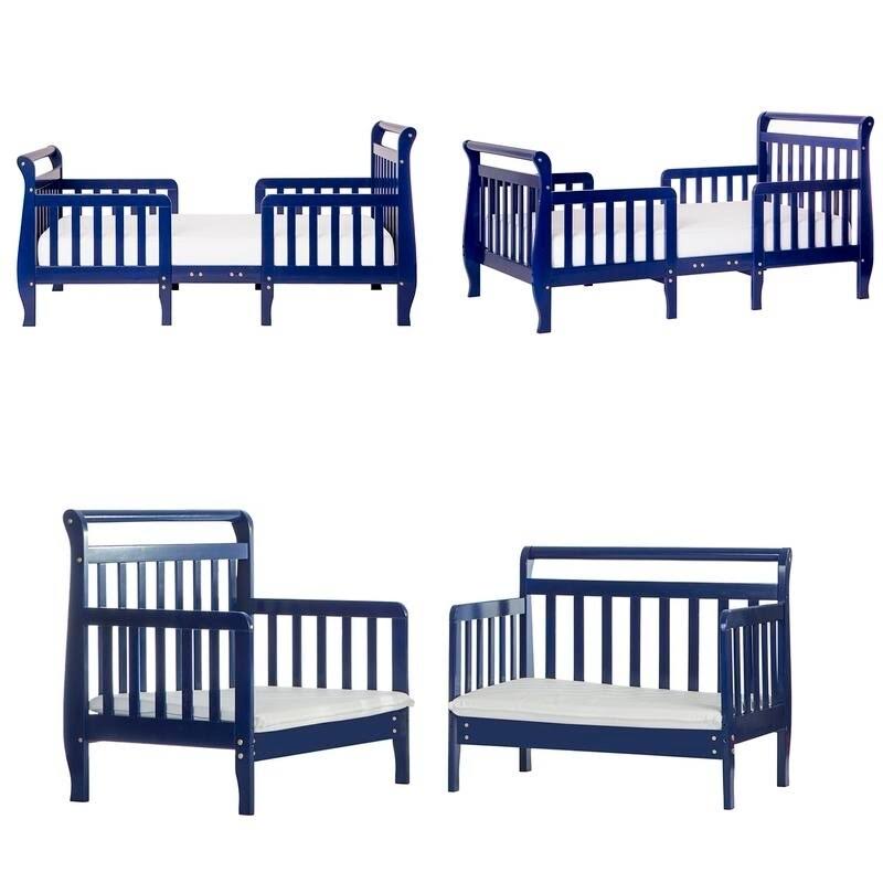 Royal Blue 3-in-1 Convertible Toddler Bed Y797