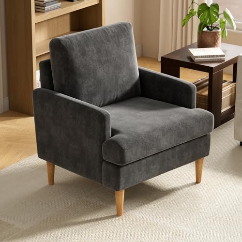 Blue Chenille Accent Chair H6373