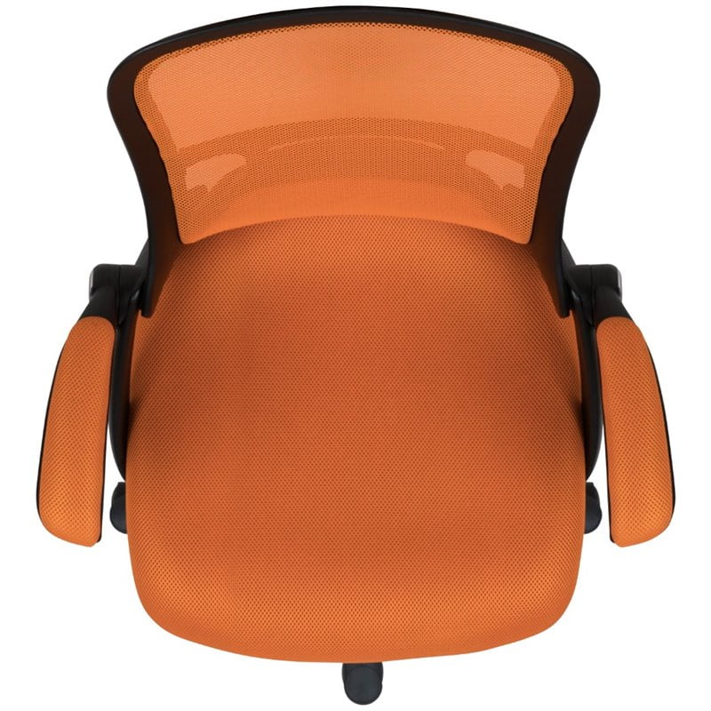 Orange Ergonomic Mesh Office Swivel Chair A8263