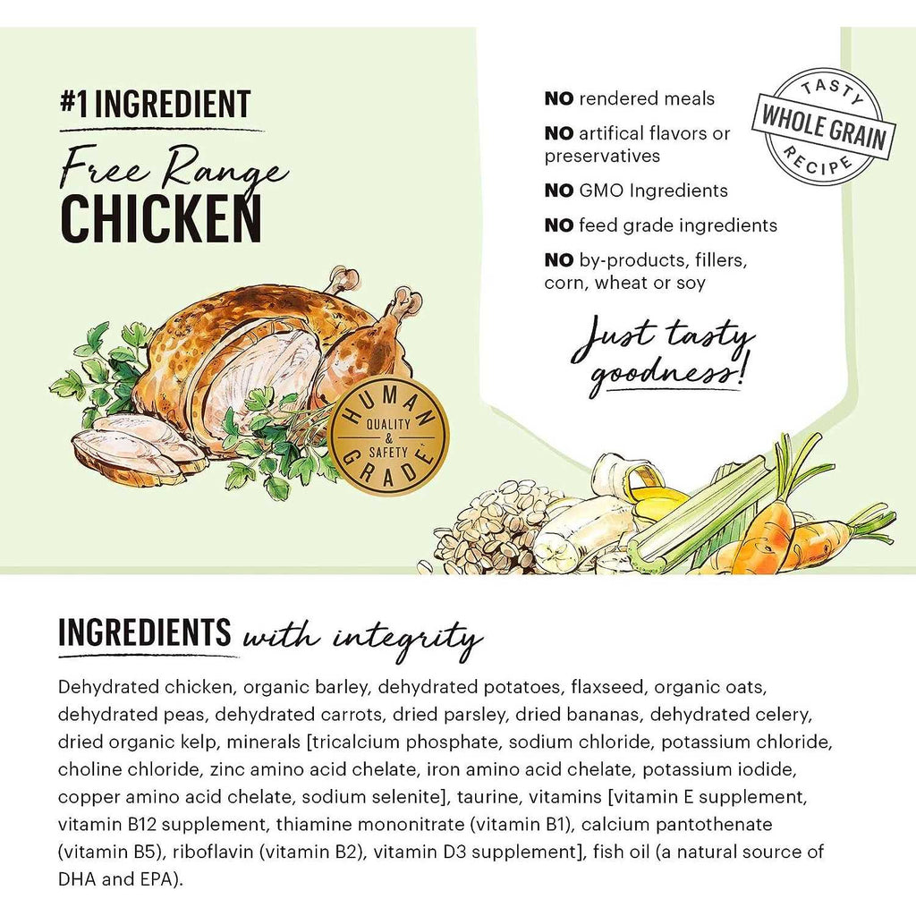 Dehydrated Whole Grain Chicken Dog Food B3213