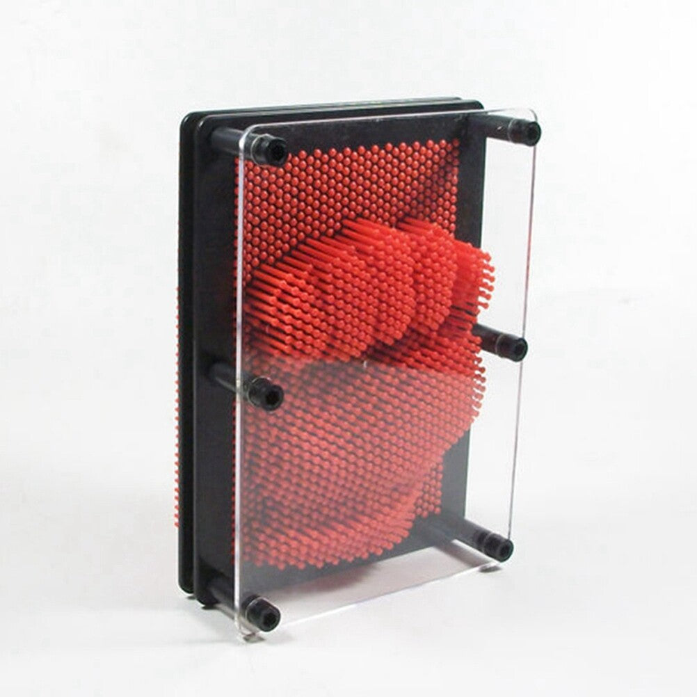 Red Large 3-Dimensional Pin Art Board C2802