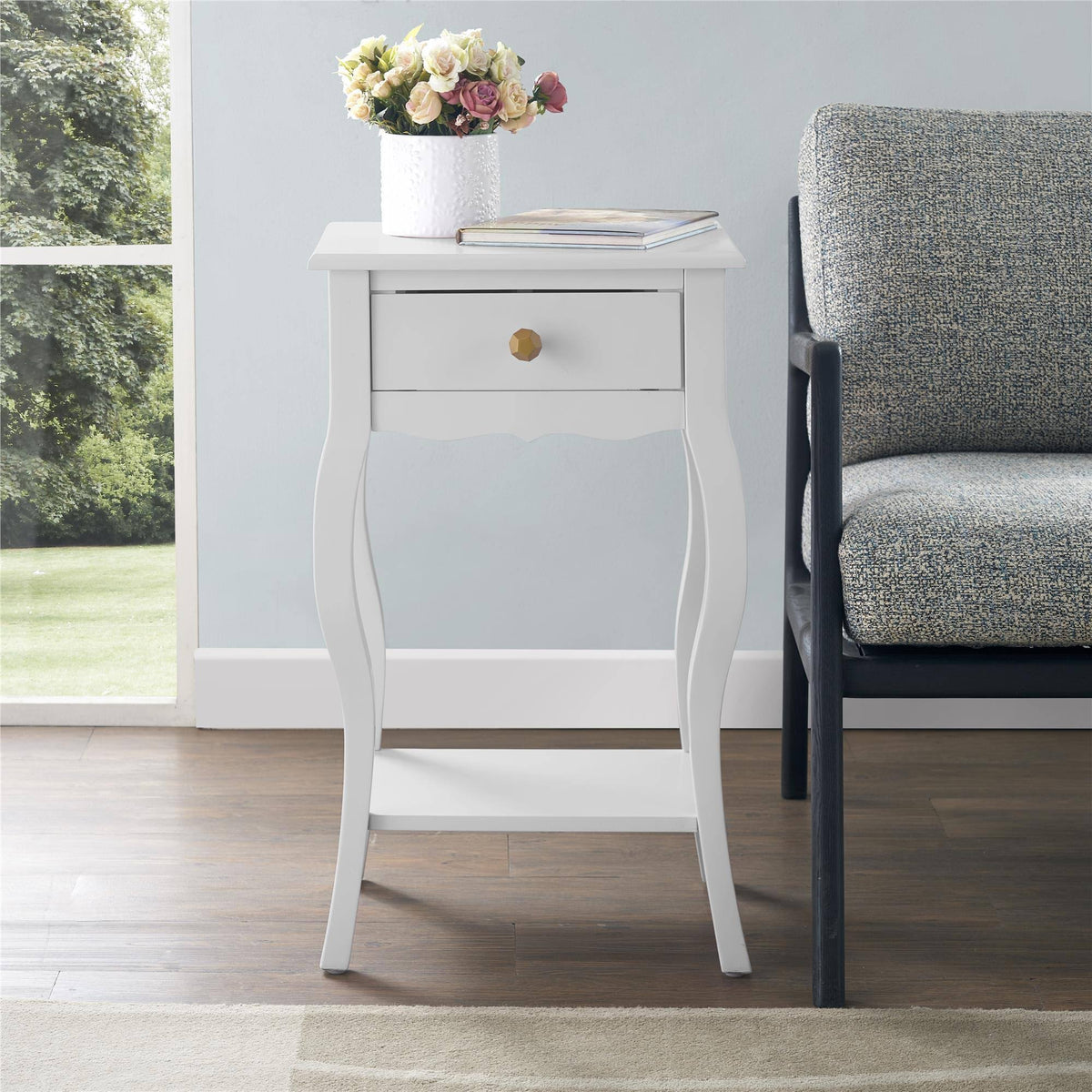 Gray Accent Table B35676