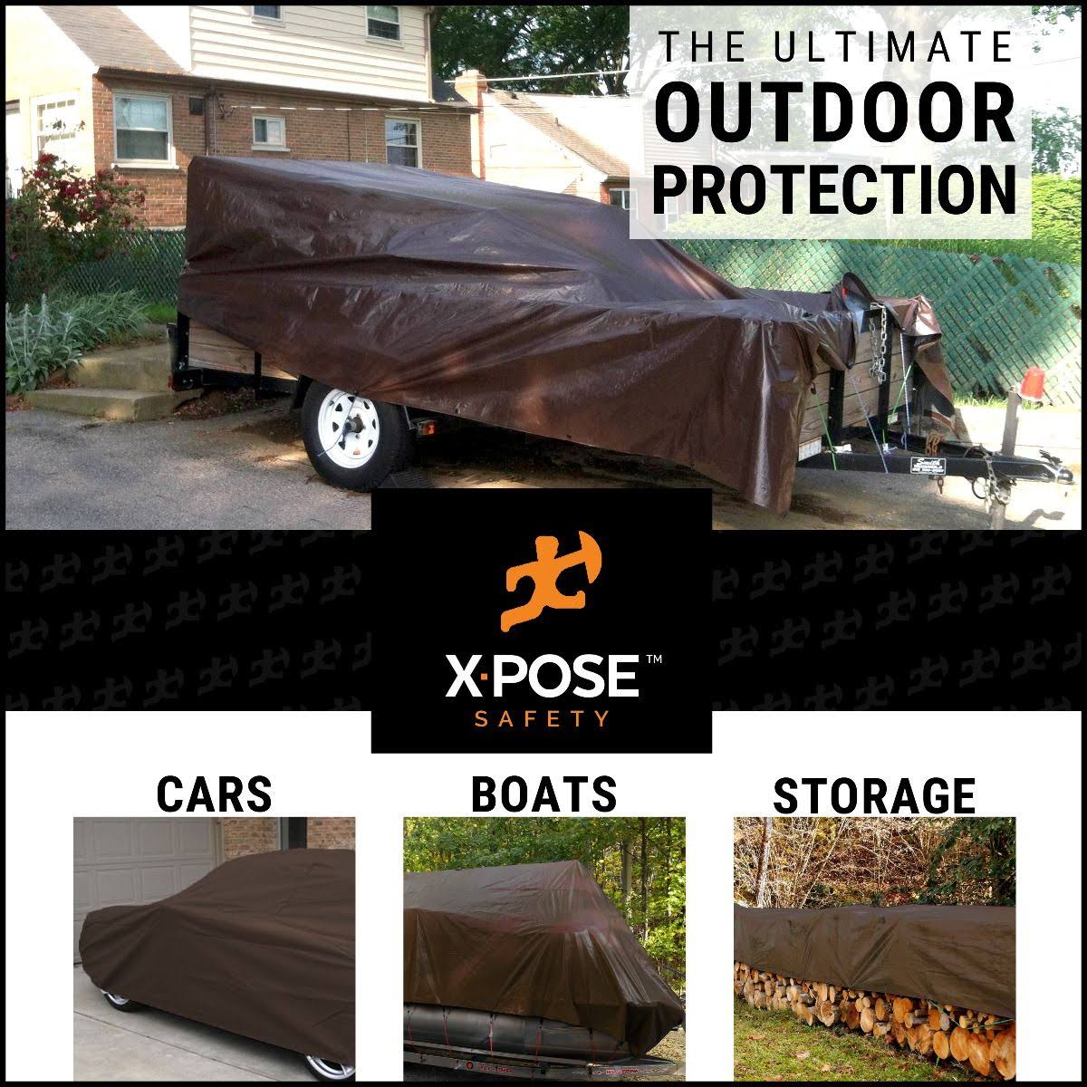 Brown Poly Tarps 18 x 24 Z992928