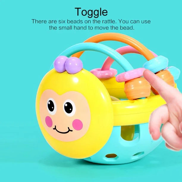 Sensory Teether Toy Silicone Rattle Ball J92146