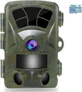 4K 32MP Trail Camera with Night Vision 65ft 110° Wide Angle W2009