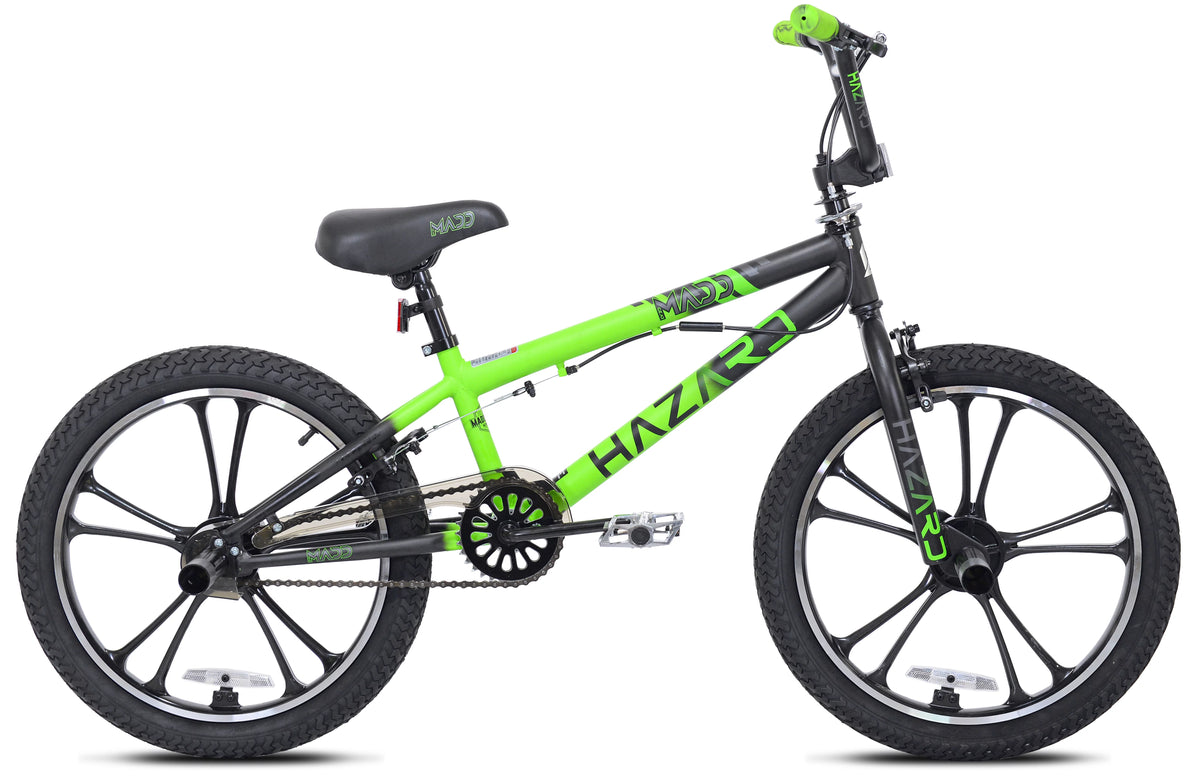 Green and Black Boy's BMX Bike T680478