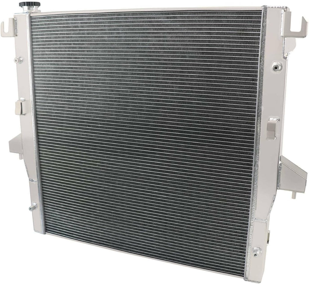 2 Rows Radiator Compatible For Dodge Ram 2500 Ram 3500 Chassis Cab 5.9L 6.7L Cummins 2003-2009 S7463
