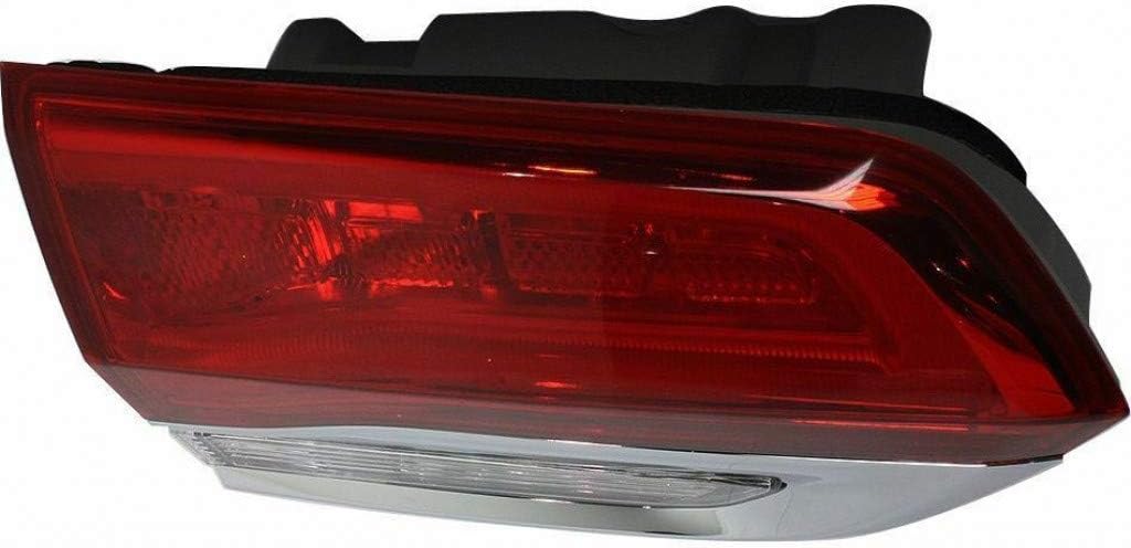 Chrome Tail Light Assembly Pair for Jeep Grand Cherokee 2014-2017 Z5302