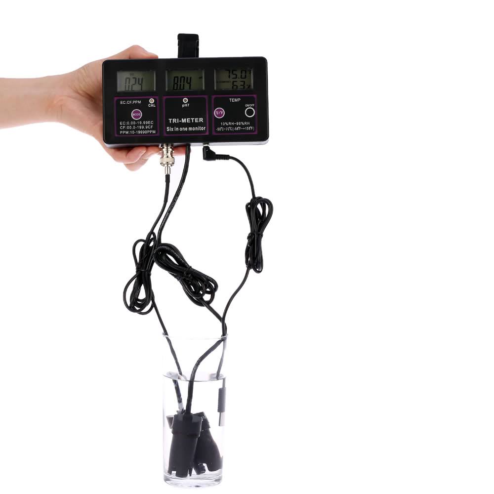6 in 1 Multi-Parameter Water Testing Meter V62202