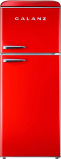 White 7.6 Cu Ft Retro Top Mount Refrigerator Z4410