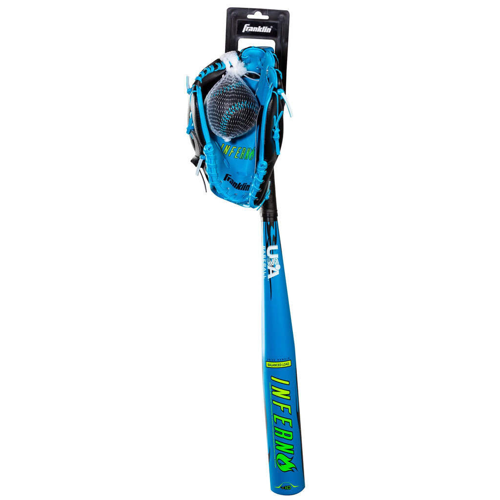 Blue Youth Tee Ball Set with 25 Bat and Glove W6095