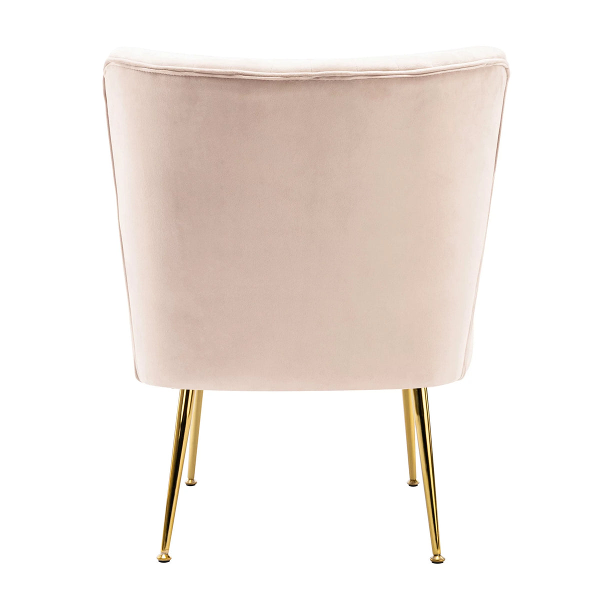 Tan Tufted Velvet Accent Chair Z564678