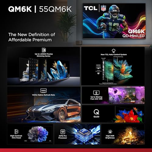 65-Inch QD-Mini LED 4K UHD Google Smart TV P917806