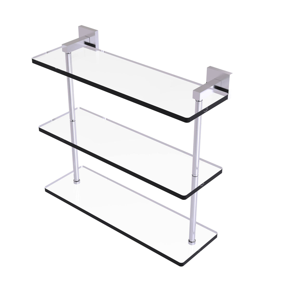 Triple Tiered Glass Shelf, Oil Rubbed Bronze M68683