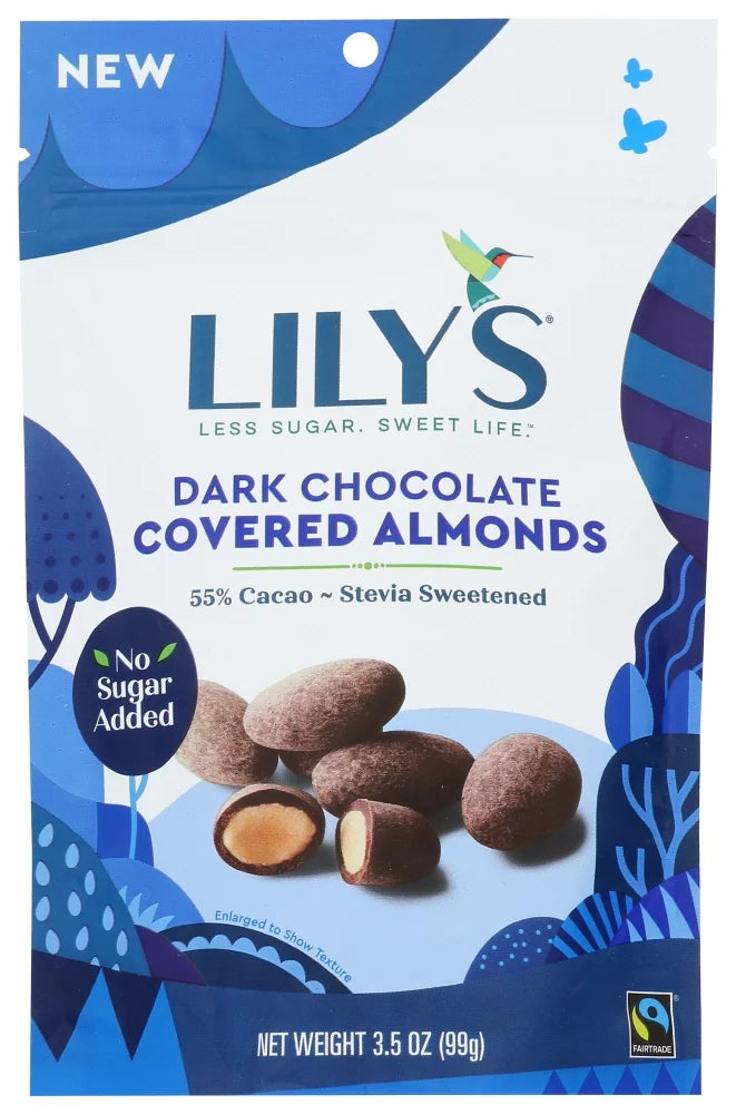 3.5 oz Pack Of 12 Dark Chocolate Covered Almond M693