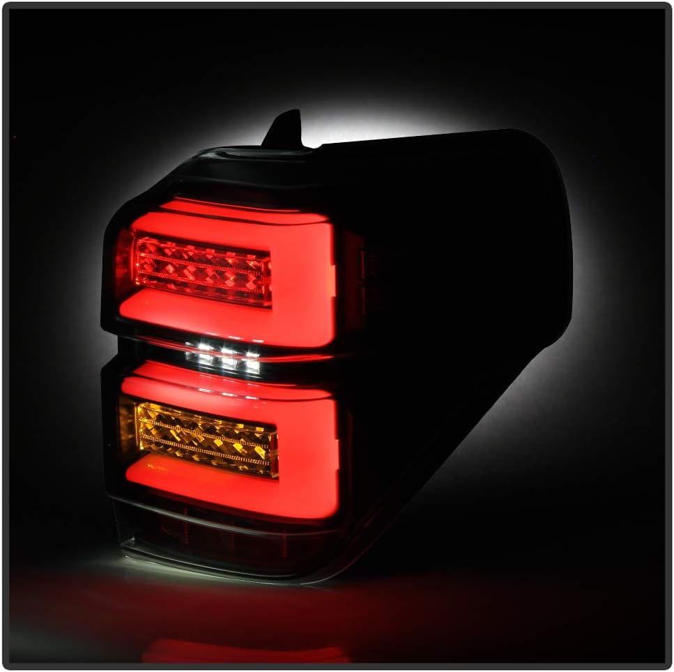 Black Housing Full LED Tube Tail Lights A213101