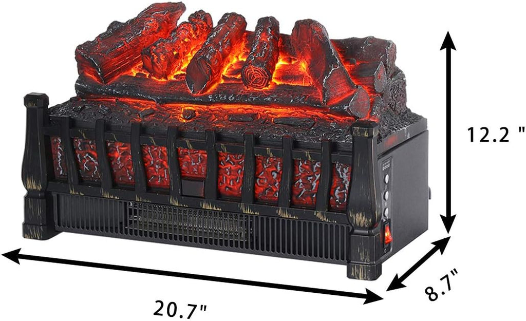 21in Electric Fireplace Inserted Heater B533399