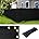 Black 6' x 50' Fence Privacy Screen with Grommets V4345