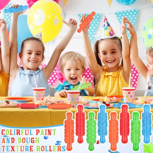 8 Pcs Play Dough Rollers with Plastic Handles P676