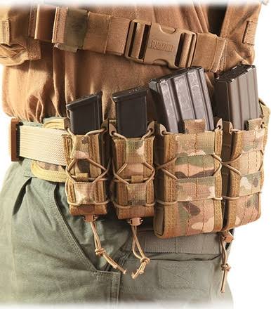 Slim Grip Padded Belt, 46in, Extra Large, Multicam Bk D5949
