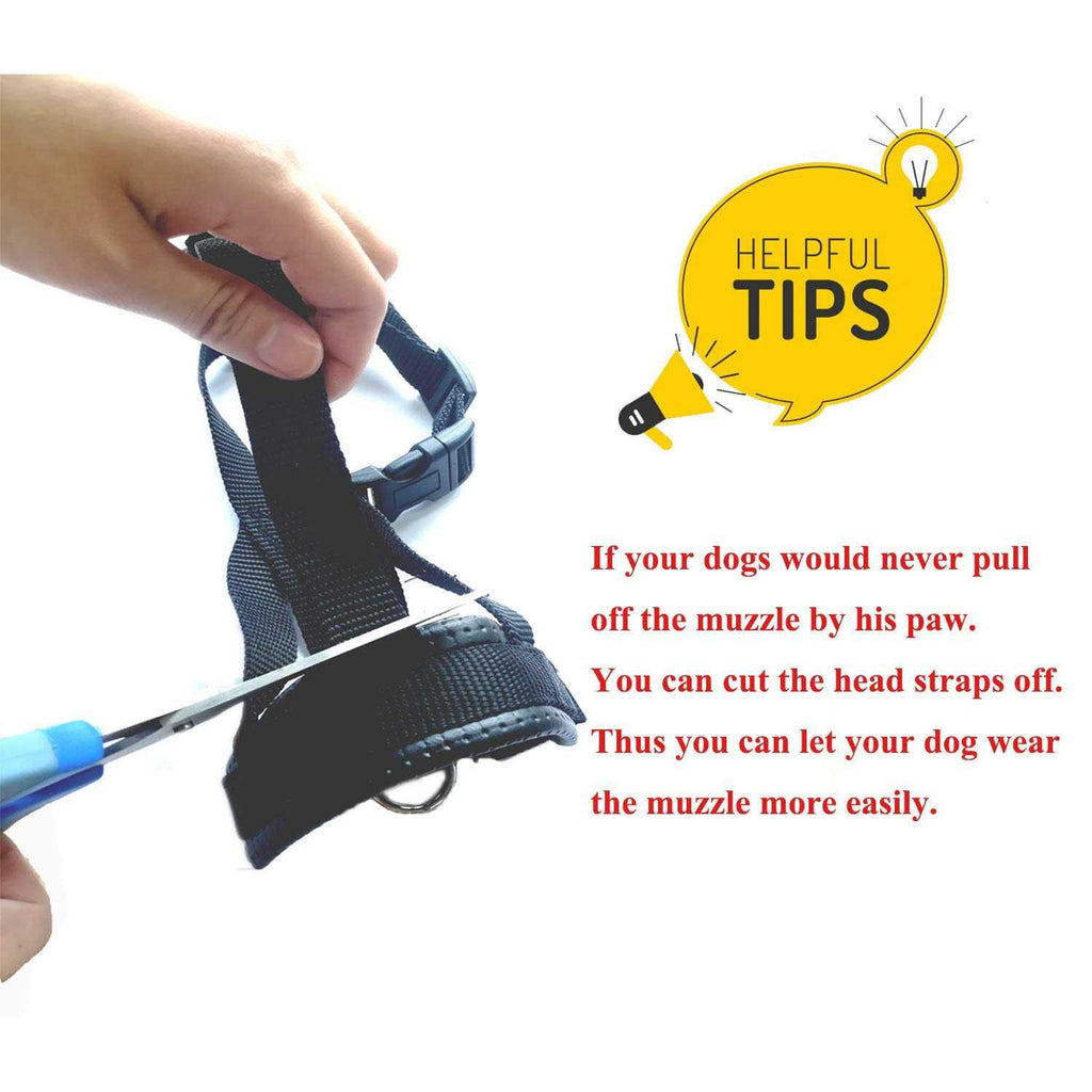 Dog Muzzle for Small, Medium, Large Dogs E717817