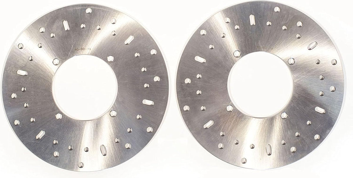 Front and Rear Brake Rotors Discs B6359