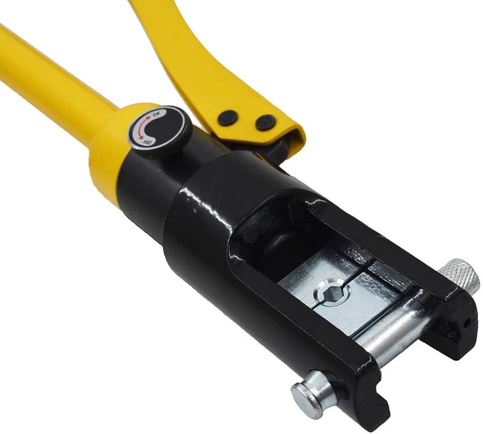 16 Ton Hydraulic Wire Crimper with 11 Dies U672483