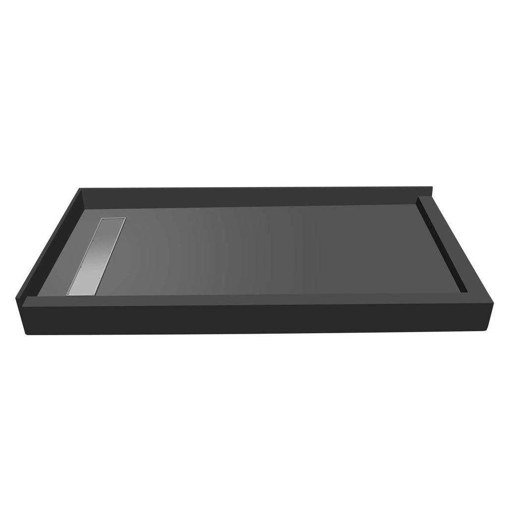 48x22 x 34x22 Double Threshold Shower Base with Drain T561