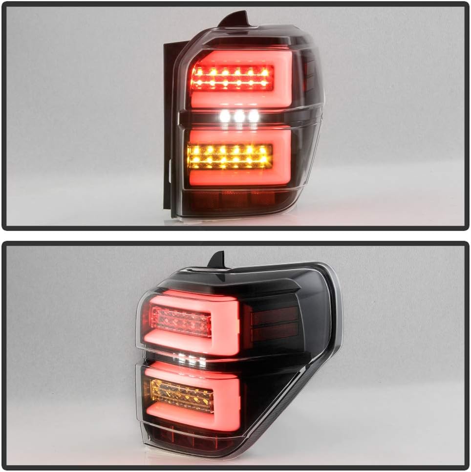 Black Housing Full LED Tube Tail Lights A213101