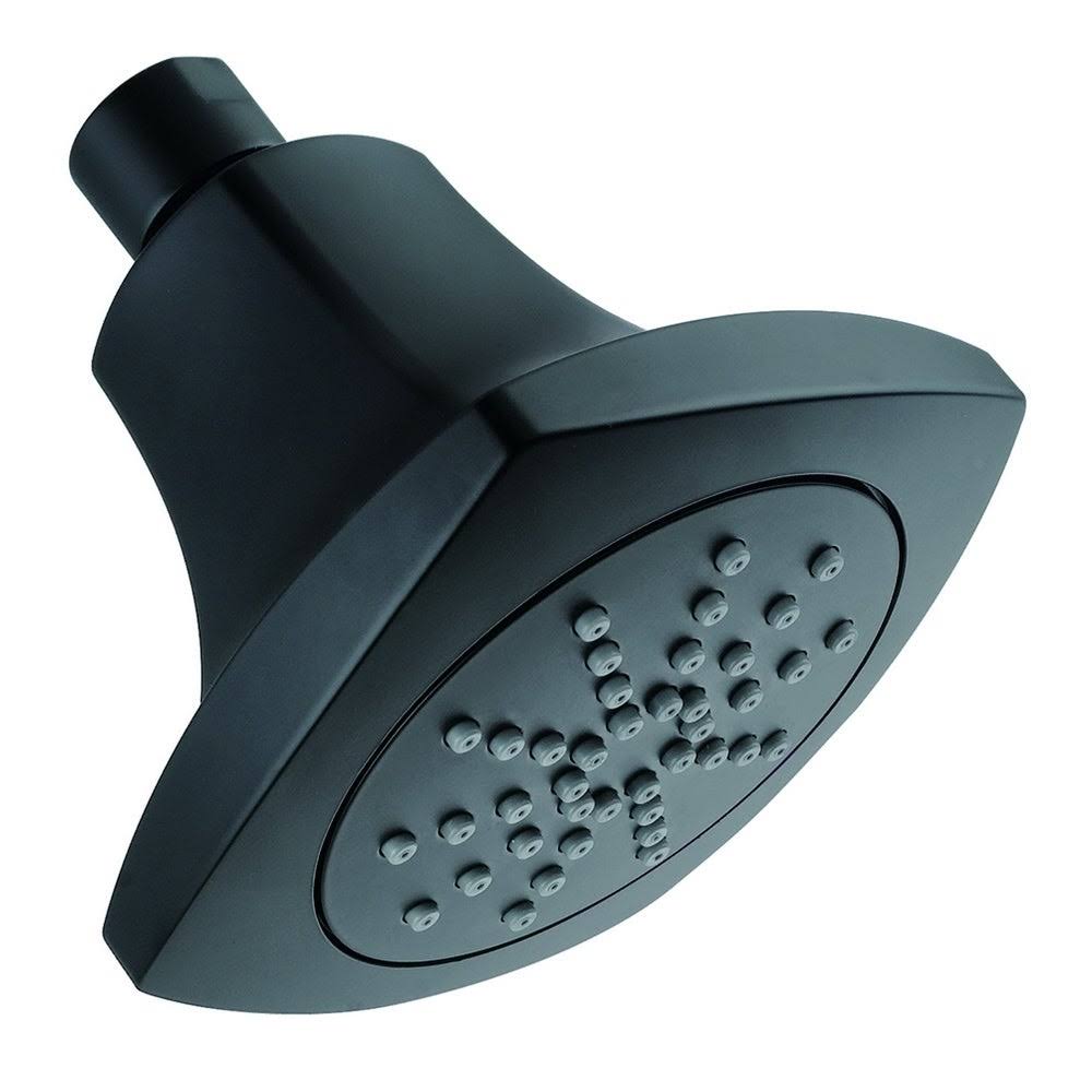 Satin Black Single Function Showerhead P577