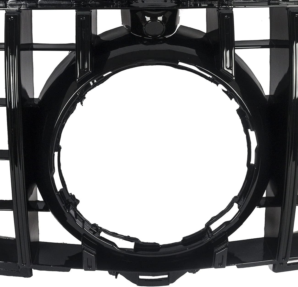 Black Front Grill Grille with Camera Hole C93610