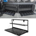 Tailgate Table Rear Foldable Cargo Shelf Aluminum Alloy Storage Rack W5597