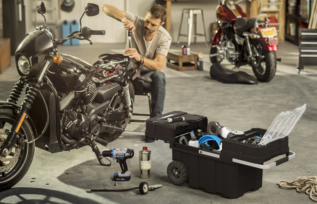 Black 24in Rolling Tool Box Z72365