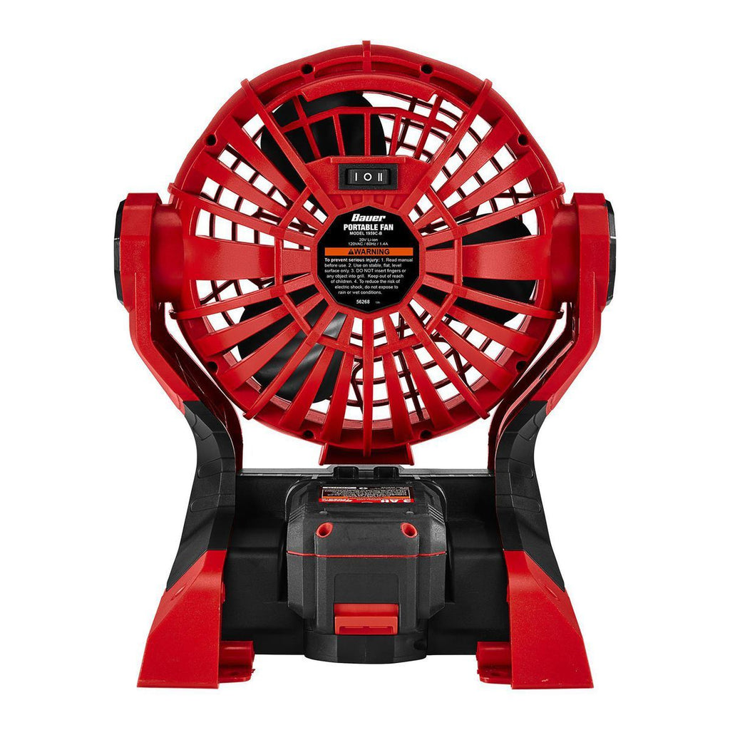 Cordless Dual Power Fan E283