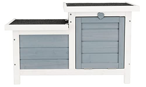 Small Animal House with Hinged Roof & Raised Floor L78007
