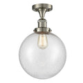 Brushed Satin Nickel Semi-Flush Mount Light X709