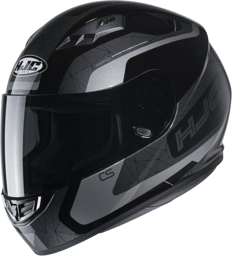 Black Gray Helmet Size XL L498