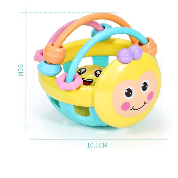 Sensory Teether Toy Silicone Rattle Ball J92146