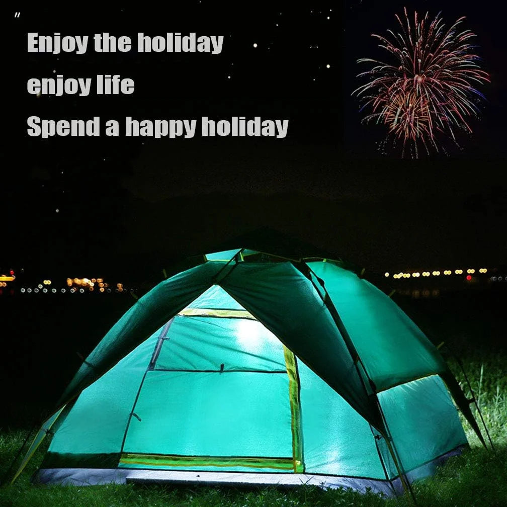 Instant Pop Up Waterproof Windproof Camping Tent B8990
