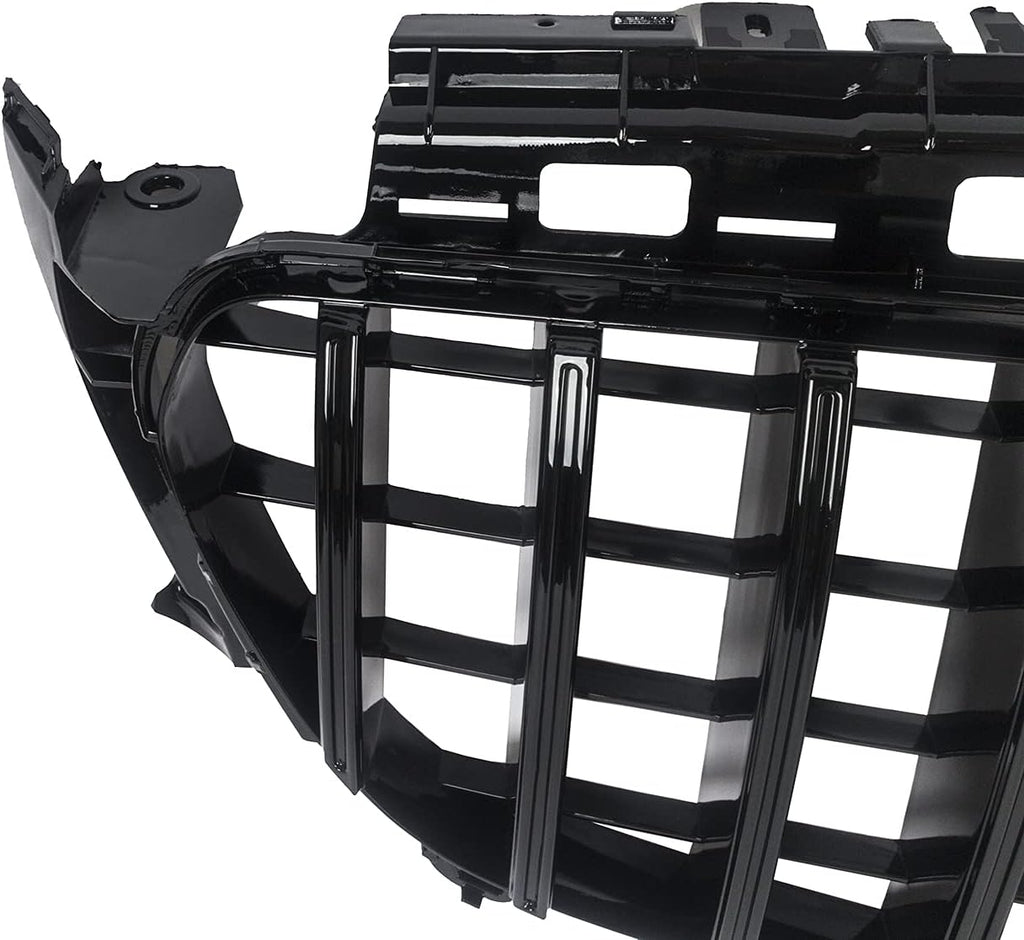 Black Front Grill Grille with Camera Hole C93610