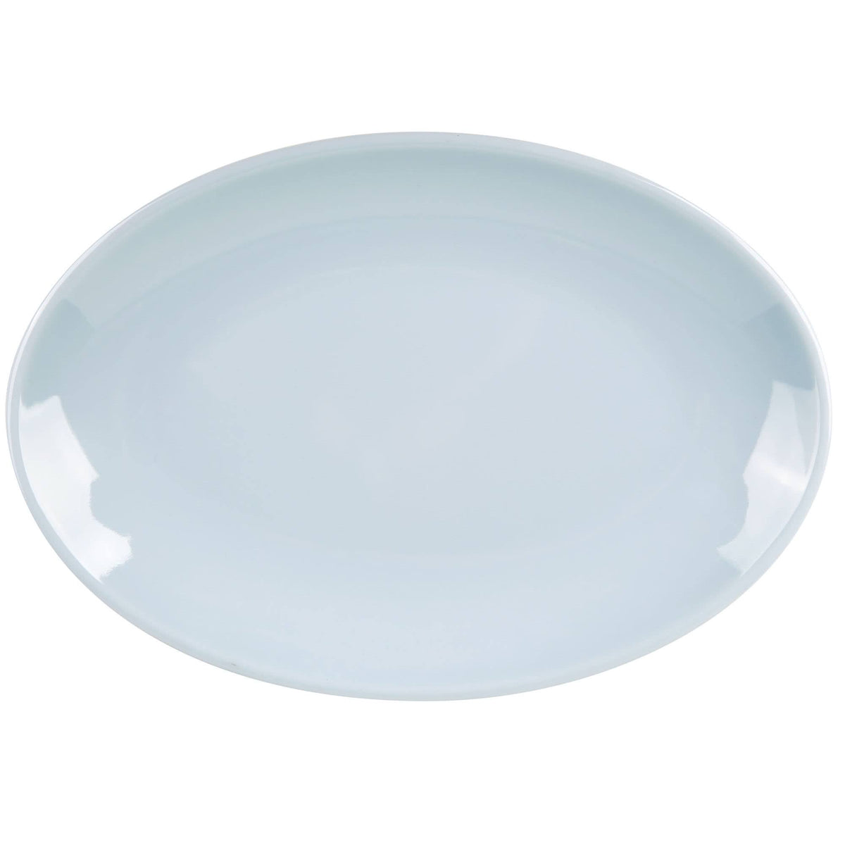 Blue Jade Melamine Oval Platter F797683