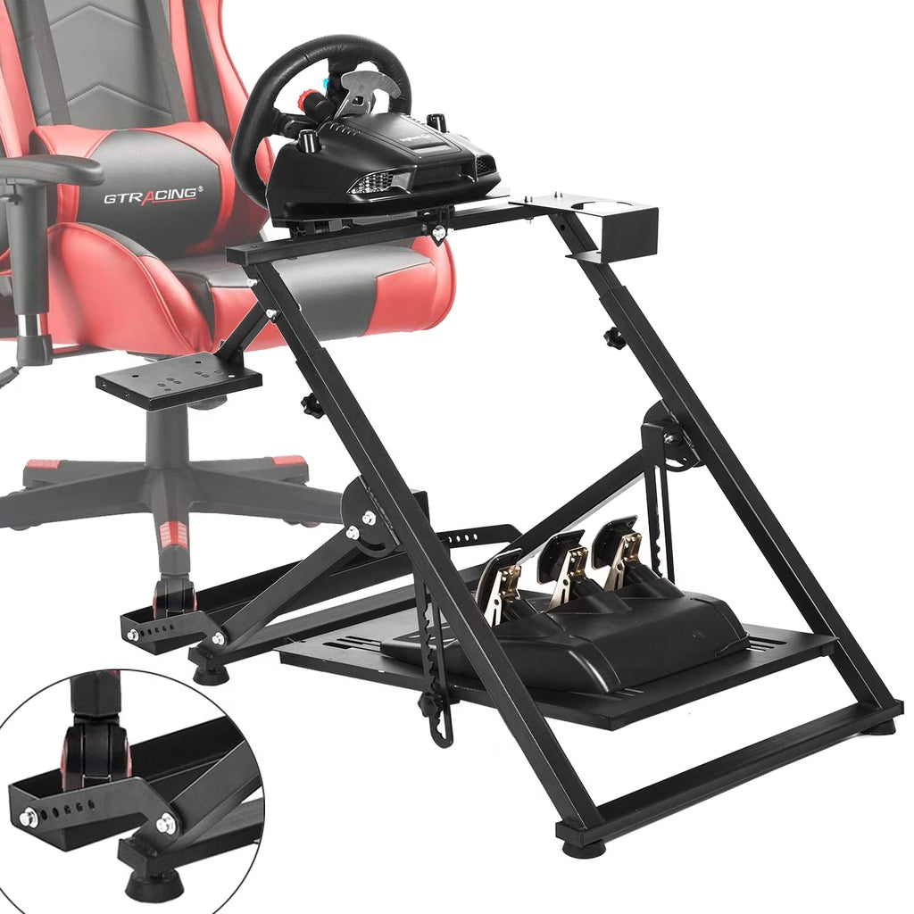 Racing Game Steering Wheel Stand J515